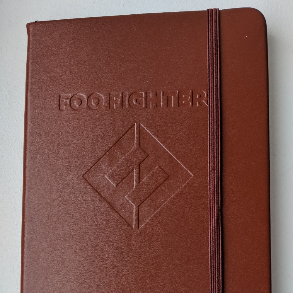 Foo Fighters Planner Notebook 5.5 x 8.25 NEW